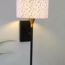 Devansh Multicoloured & Multicoloured Printed Metal Contemporary Cylinder Shaped Wall Lamp image 5