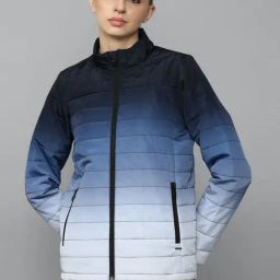 Allen Solly Blue Cotton Printed Jacket-picture-42