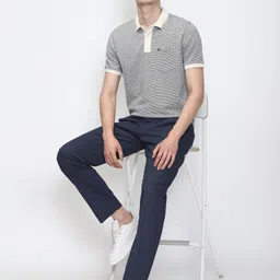 Peter England Polo Collar Cotton T-shirt image 2