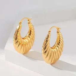 DressBerry Circular Hoop Earrings-picture-41