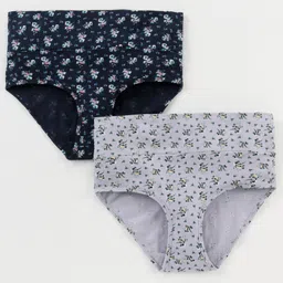 Bella Mama High Coverage Panties Pack Of 2 - (Colour May Vary)-image-0