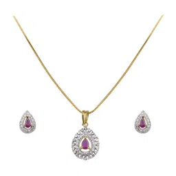 Sitashi Gold-Plated Alloy Necklace & Earrings-picture-32