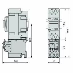 Schneider Electric LRD TeSys 20 A Rating Overload Relay, LRD350L image 3