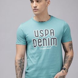 U.S. Polo Assn. Denim Co. Brand Logo Printed Pure Cotton Slim Fit T-shirt-picture-3