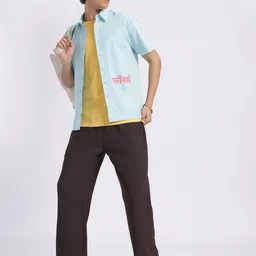 glitchez Men City Pulse Ottoman Textured Track Pants image 2