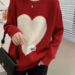 StyleCast Women Conversational Printed Round Neck Pullover-image-82