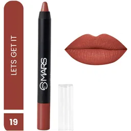 MARS Smudge Proof Long Lasting Butter Smooth Lip Crayon 3.5g - Let's Get It 19 image 2