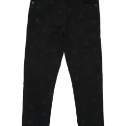 Peter England Girls Black Printed Jeans-image-90