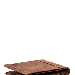 Kara Brown Distressed Leather Bi-Fold Wallet image 4