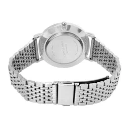 JOKER & WITCH Women Silver-Toned & White Watch & Jewellery Gift Set JWLS416 image 3