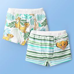 Babyoye Disney Single Jersey Knit Trunks with Lion King Graphics Pack of 2 - Multicolor-picture-18