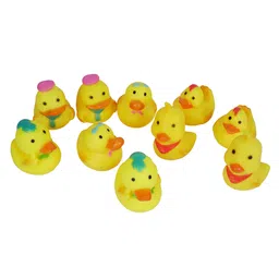 asian SQUEEZE BATH DUCKS - 10PCS image 2