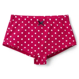 Pine Kids Cotton Elastane Knit Hipster With Floral & Polka Dot Print Pack Of 3 (Colour May Vary) image 4