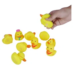 asian SQUEEZE BATH DUCKS - 10PCS image 5
