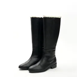 Theater Women Casual Block-Heeled Winter Boots-image-21