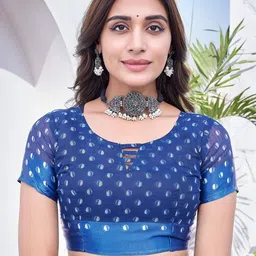 Lookmark Tie and Dye Dyed Saree image 4