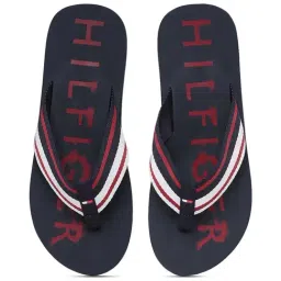 Tommy Hilfiger Men's Blue Flip Flops-image-49