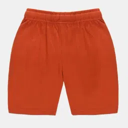 Kiddopanti Kids Brown Printed Shorts image 2