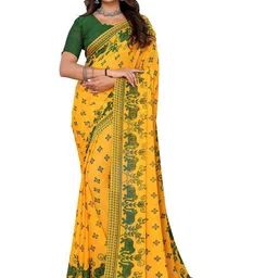 Moda Rapido Ethnic Motifs Poly Georgette Saree-picture-19