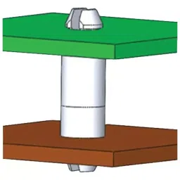 ESSENTRA COMPONENTS PCB Supports PCB MINI SUPPORT POST 12.7MM HIGH, PK40, DLMSPM-8-01 (Pack of 40)-picture-34