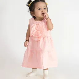 haus & kinder Pure Cotton Baby Girl Rose Frock-picture-37
