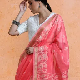 SARHA Woven Design Chanderi Saree-picture-26