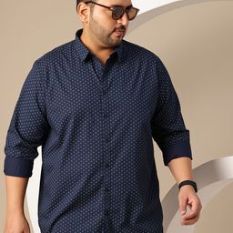 Sztori Plus Size Printed Pure Cotton Casual Shirt-picture-13