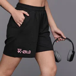 HRX by Hrithik Roshan Women Cargo Style Lifestyle Shorts-picture-50