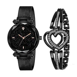 SZN Women Dial & Straps Analogue Watch Meg black&BH Bracelet-picture-17