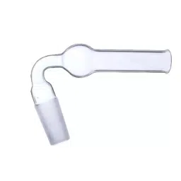 ABGIL Adapter Drying Tube Angle Borosilicate Glass and B55 Cone, ADP-25-09 image 1