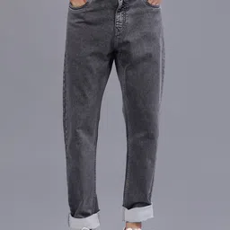 V-Mart Men Mid-Rise Light Fade Regular Fit Denim Jeans-picture-32