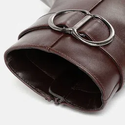 Allen Solly Women Mid-Top Block Heeled Regular Boots image 5