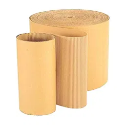 Veeshna Polypack 15 Meter x 26 inch Brown Corrugated Paper Roll CRH-CP1118-image-28