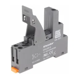 RS PRO Relay Socket DIN Rail Mount 300 V AC Model No. 1441611 image 3