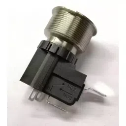 RS PRO Illuminated Push Button Switch Maintained 25.2 mm SPST White LED 250/125 V AC, 1758857 image 3