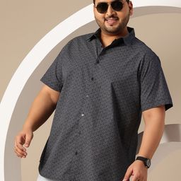 Sztori Plus Size Printed Pure Cotton Shirt-picture-47