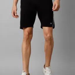 Allen Solly Black Slim Fit Shorts-picture-17