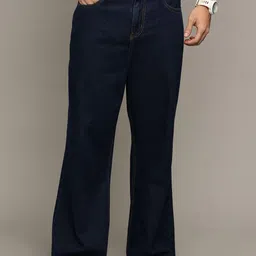 The Roadster Lifestyle Co Mid Rise Pure Cotton Bootcut Jeans-image-34