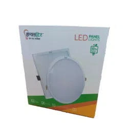 Gramlite 8 W 6500 K Cool White Round Led Panel light image 2