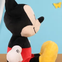 Disney Classic Mickey Mouse Soft Toy Multicolour - Height 22 cm image 2