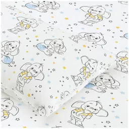 Haus & Kinder 100% Cotton 200TC Kids Printed Fitted Single Bedsheet with 1 Pillow Cover, Savanna image 4