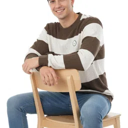 NEXGEN CLUB Unisex Striped Sweatshirt image 5