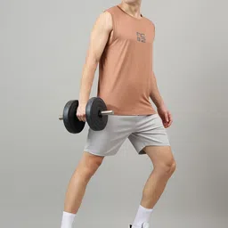 FCK GOLD Printed Round Neck Gym Vest image 3