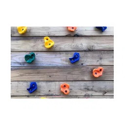 Reznor Rock Climbing Wall Holds Play Set for Kids Pack of 12 - Multicolour image 5