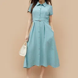 CODE by Lifestyle Fit & Flare Midi Dress-picture-24