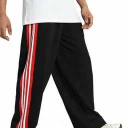 TEDWOODS Men Side Striped Mid-Rise Track Pants-image-1