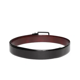 Tommy Hilfiger Men Black Textured Belt image 2