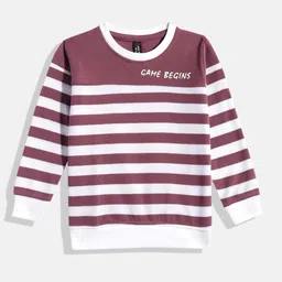 Here&Now X Game Begins Boys Striped T-shirt-picture-13