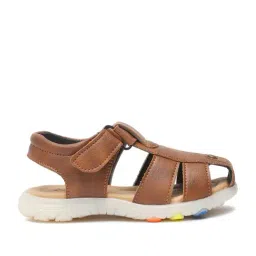 Tiny Bugs Kids Tan Floater Sandals-picture-31
