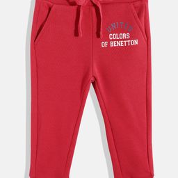 United Colors of Benetton Boys Mid-Rise Brand Logo Printed Joggers-picture-28